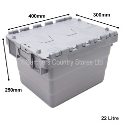 Attached Lid Storage Box 40cm